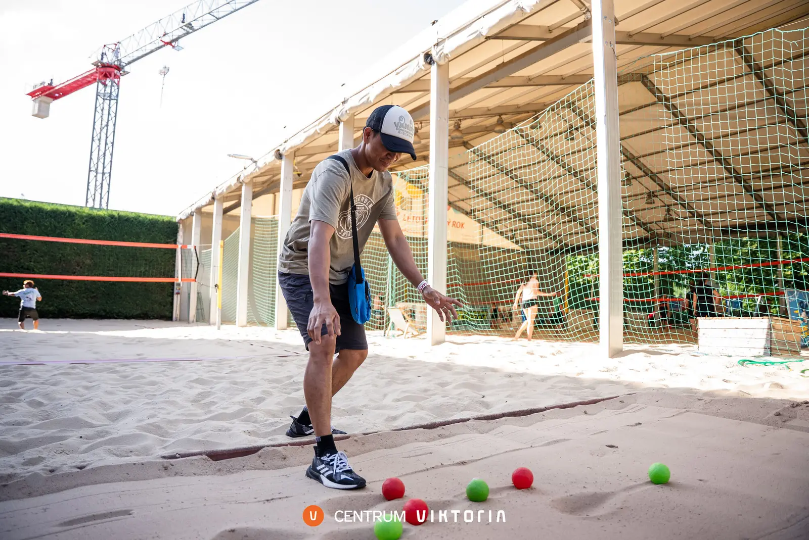 Pétanque na písku