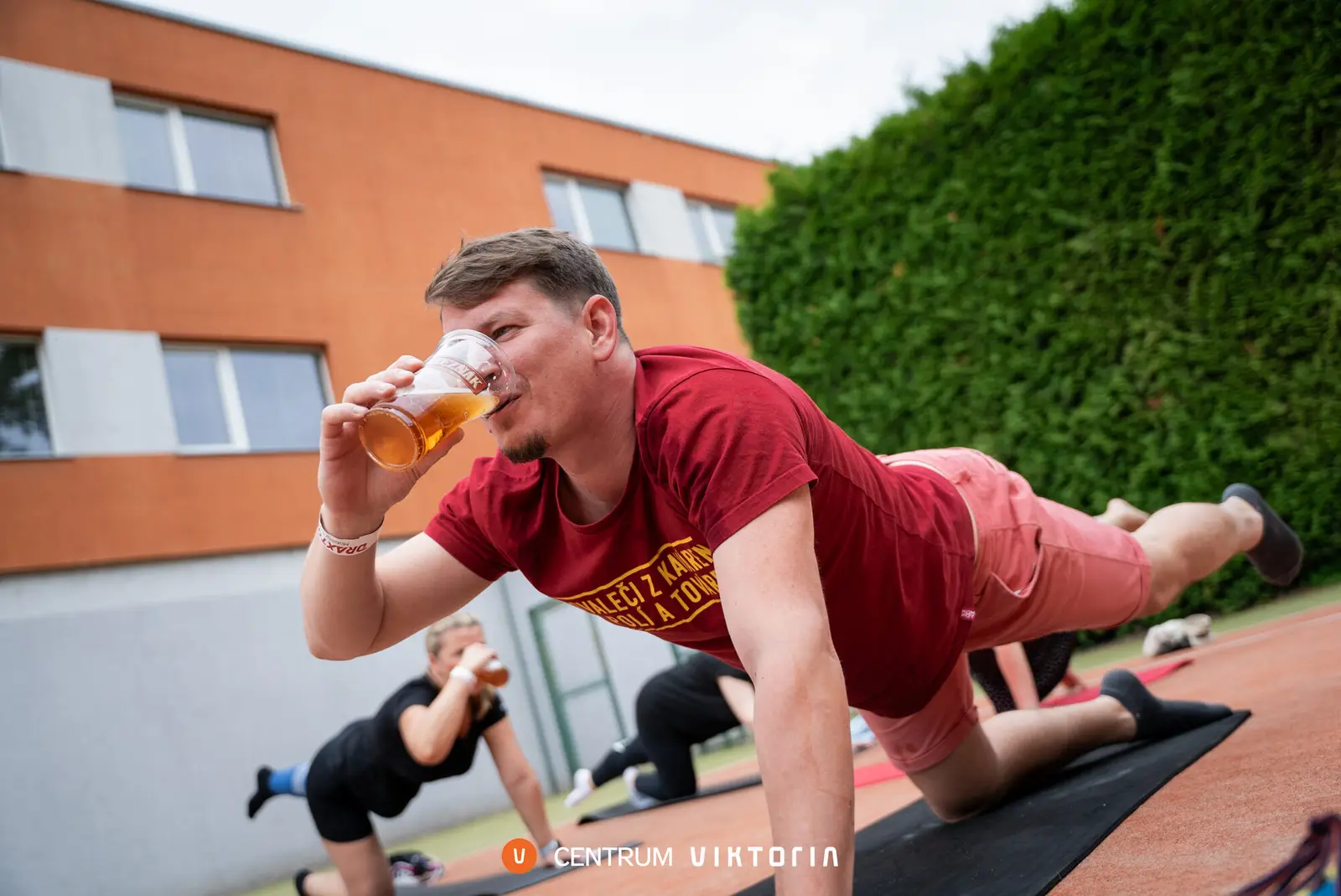 Beer jóga je dřina